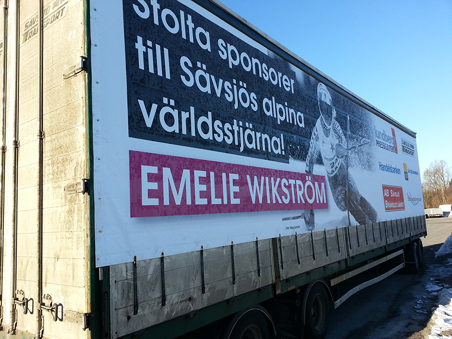 Presenning till lastbil i Jönköping